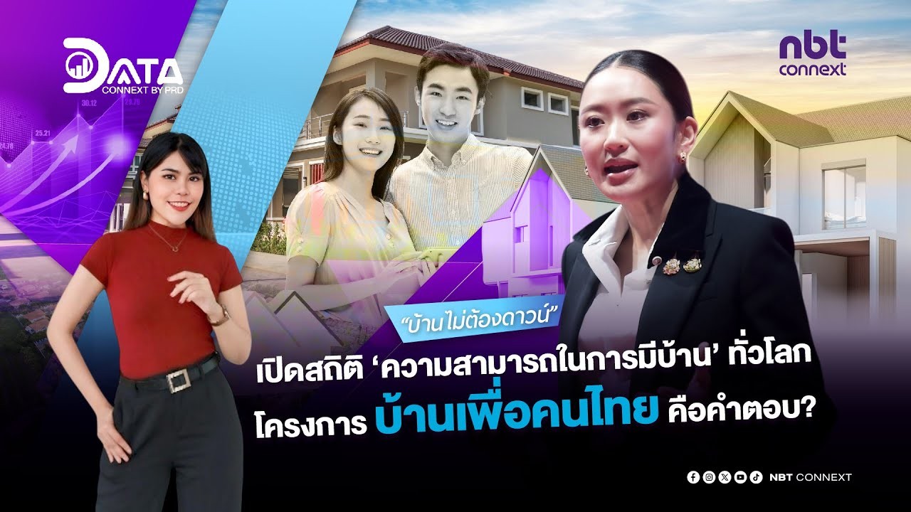 เช็กนโยบาย "บ้านเพื่อคนไทย" กับสถิติความต้องการมีบ้านในอาเซียน